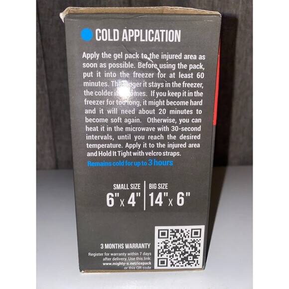 2 Sizes Premium Reusable Ice Packs Adjustable Hot & Cold Pack - Picture 4 of 4